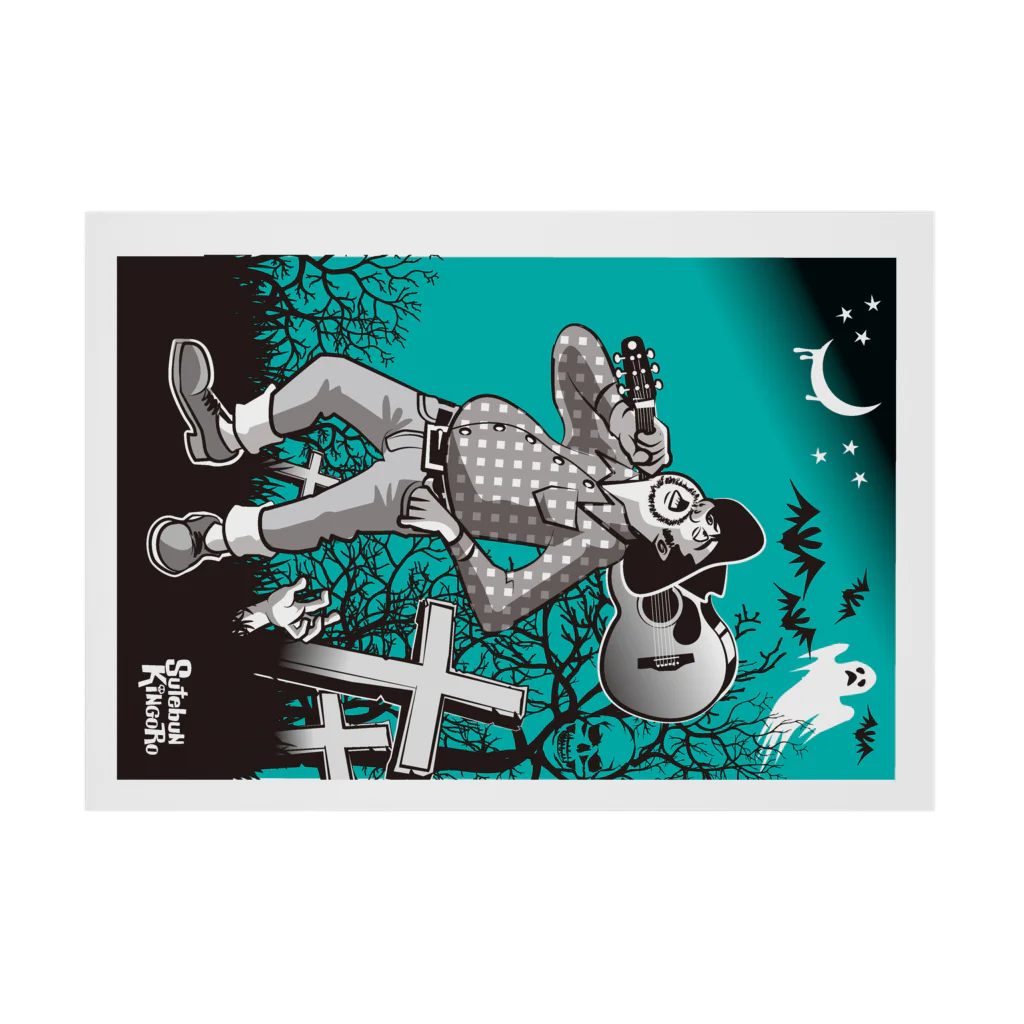 inChiki StudioのCreepy Night Stickable Poster :horizontal position