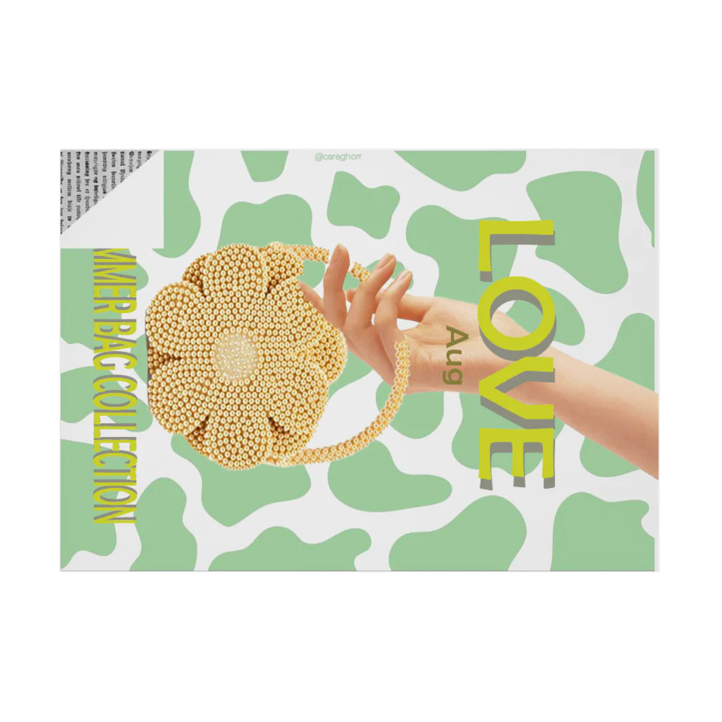 LOVEのSUMMER BAG COLLECTION Stickable Poster :horizontal position