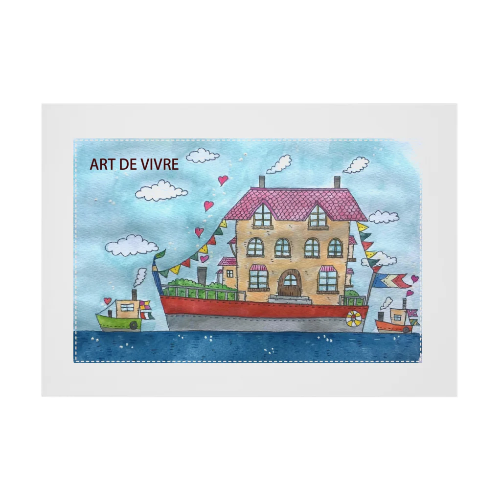 NoenoeMagicのART DE VIVRE Stickable Poster :horizontal position