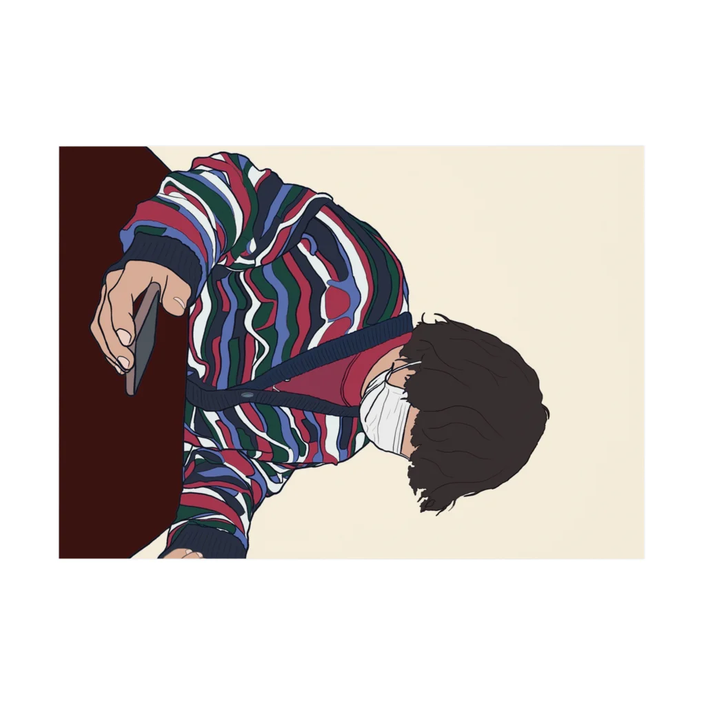 Thank my familyのもしかしたらあの俳優さん。 Stickable Poster :horizontal position