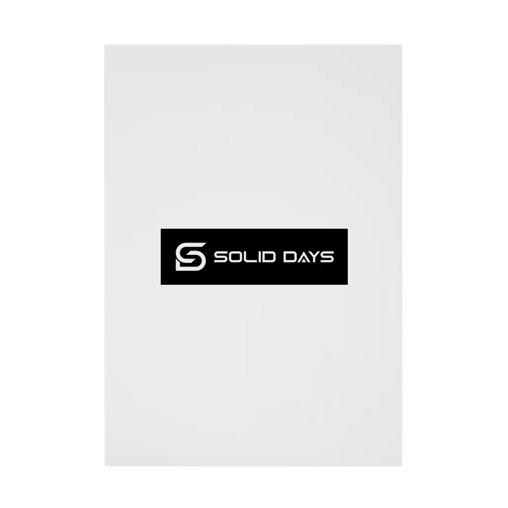 SOLID DAYS グッズショップのSOLID DAYS 2019 ボックスロゴ 吸着ポスター