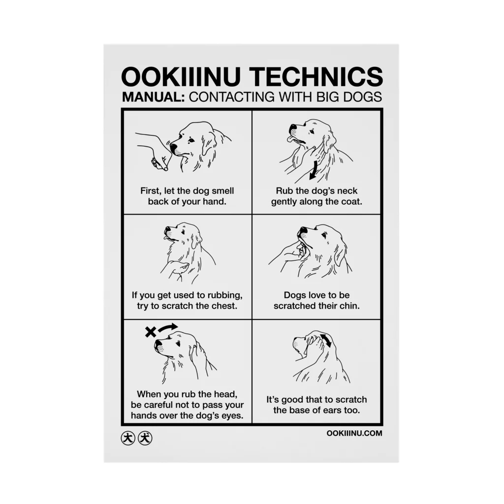 OOKIIINUのOOKIIINU TECHNICS 吸着ポスター