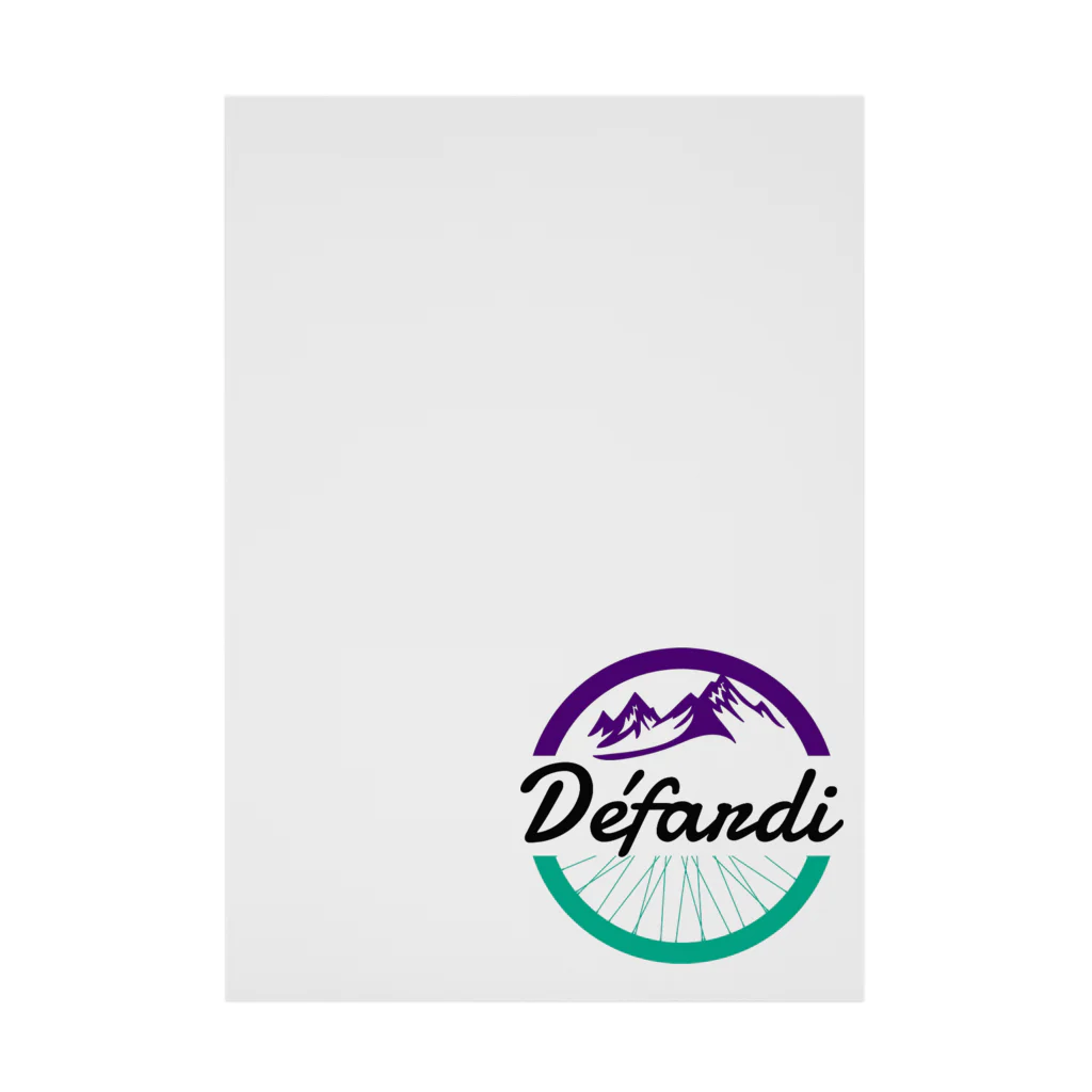 ま虫のDefardi　チームグッズ Stickable Poster