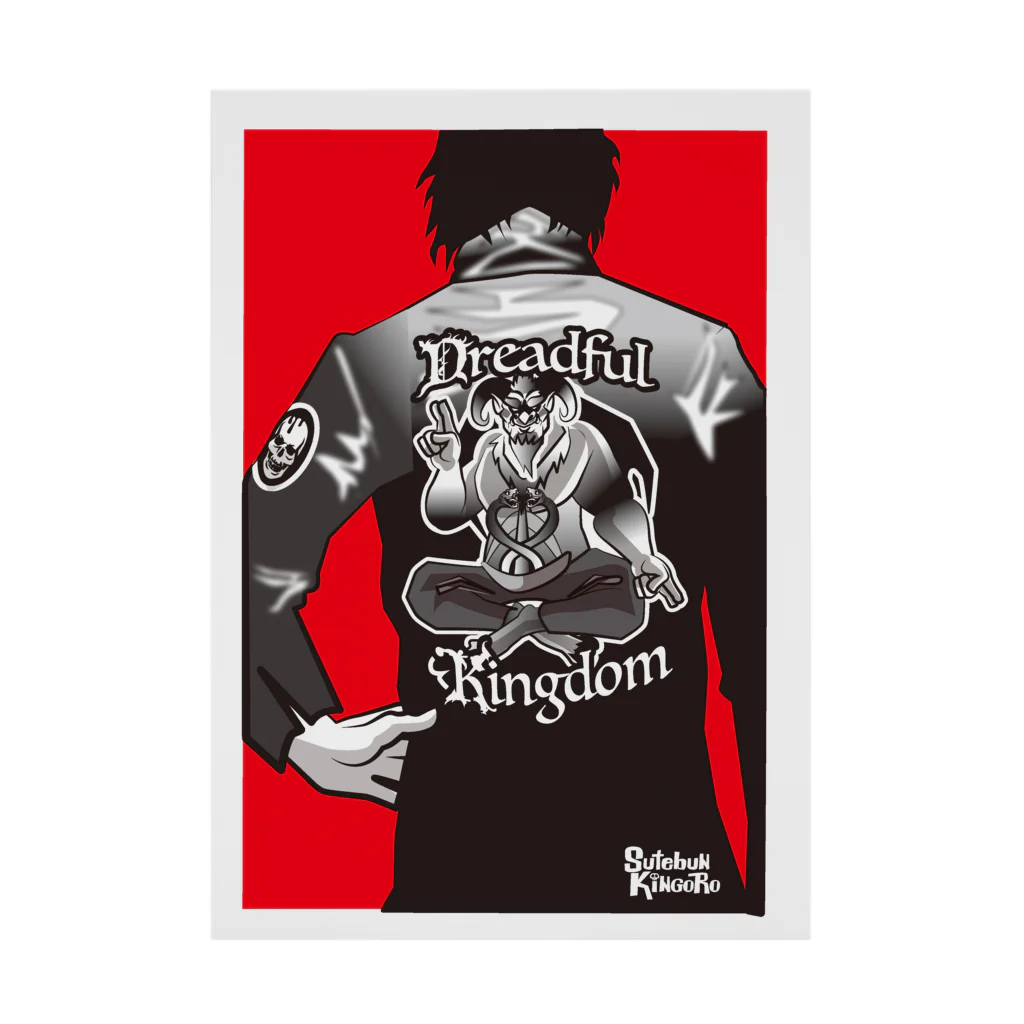 inChiki StudioのLeather Jacket Stickable Poster