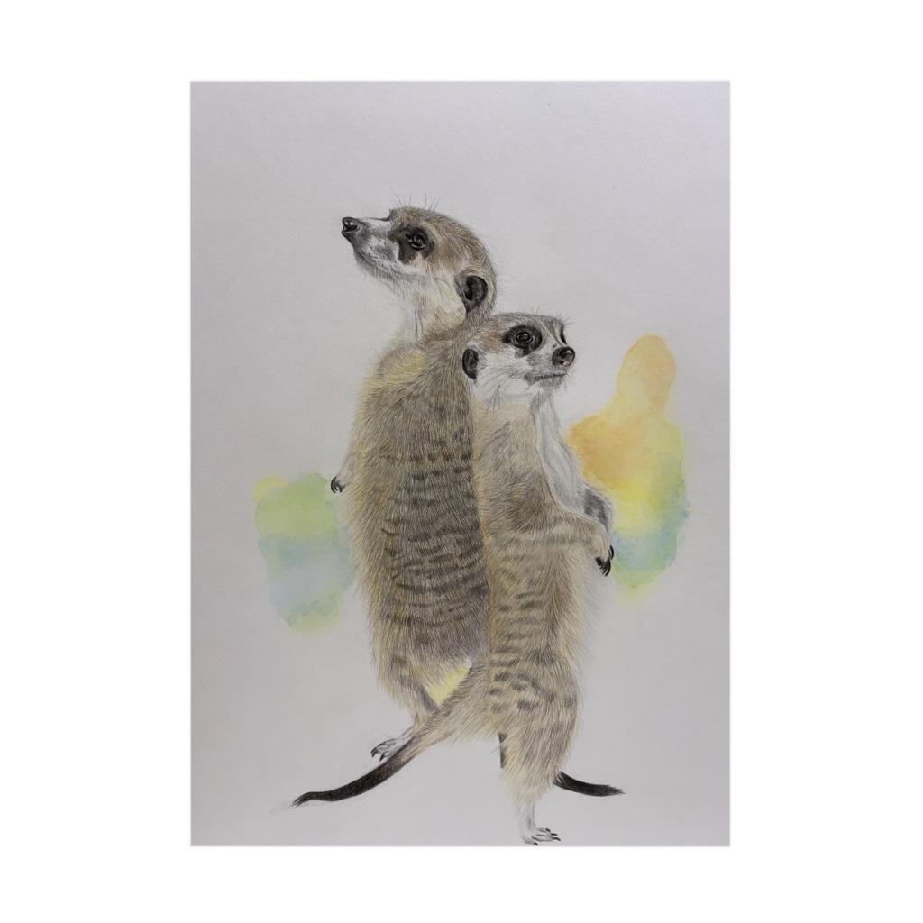 ミーアキャット イラストグッズ Yuki Pamusheの吸着ポスター通販 Suzuri スズリ ミーアキャット イラストグッズ Yuki Pamusheの吸着ポスター通販 Suzuri スズリ