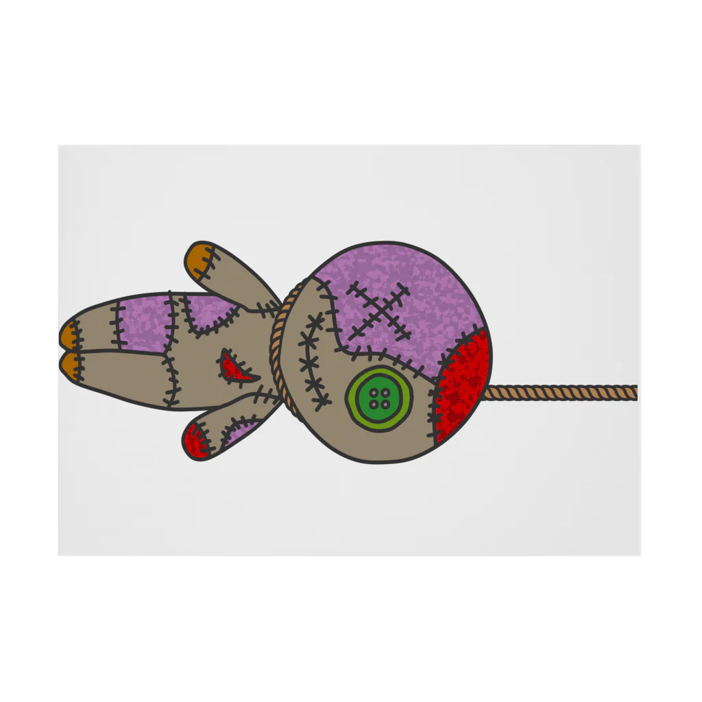 Ａ’ｚｗｏｒｋＳのHANGING VOODOO DOLL Stickable Poster :horizontal position