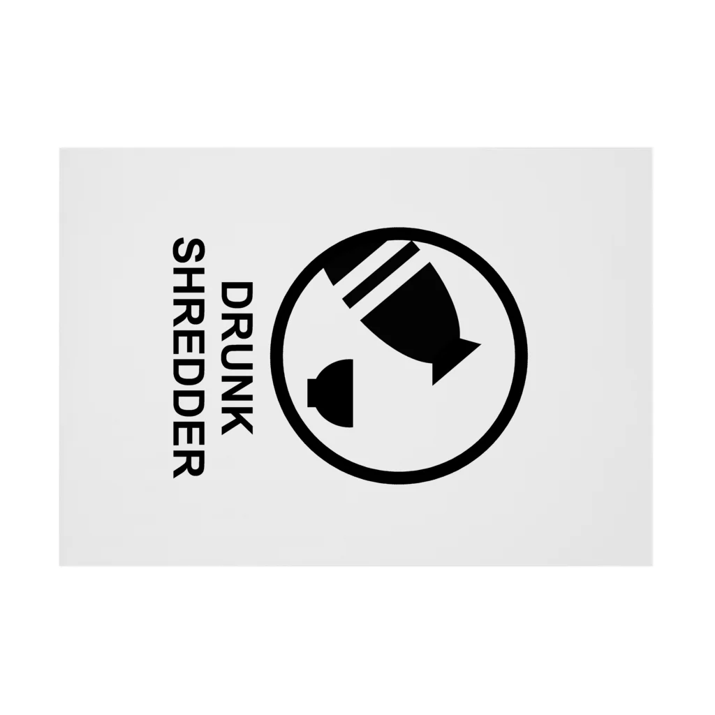 DRUNK SHREDDERのDRUNK SHREDDER Stickable Poster :horizontal position