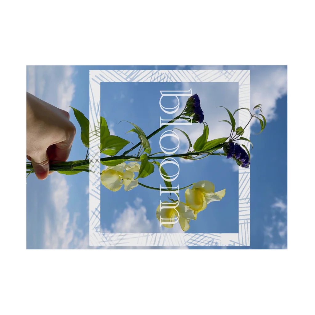 bloomのbloom sky Stickable Poster :horizontal position