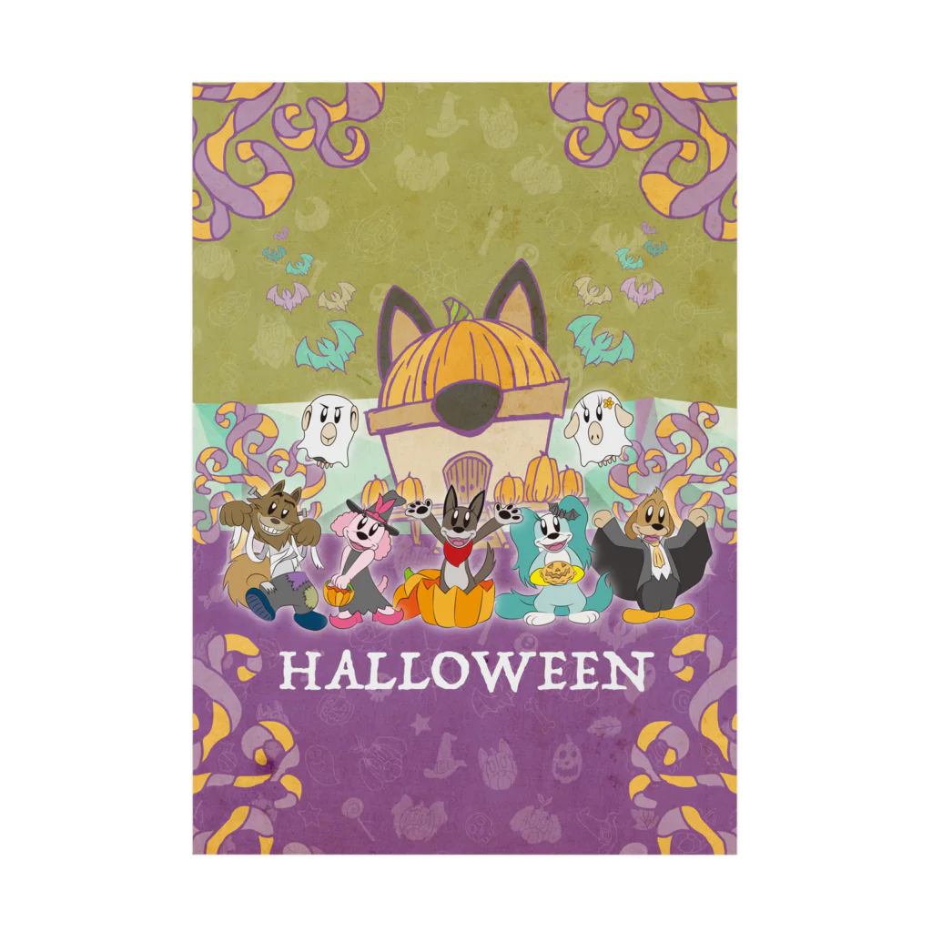 クッキーパーク・スズリショップのクッキーハロウィン Stickable Poster