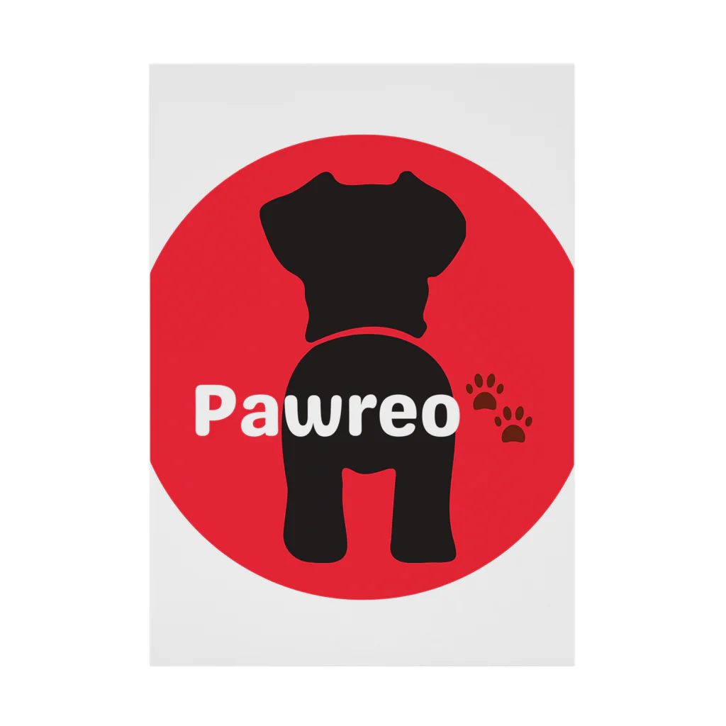 BarkingBeatsのPawreo🐾ロゴコレクション 吸着ポスター