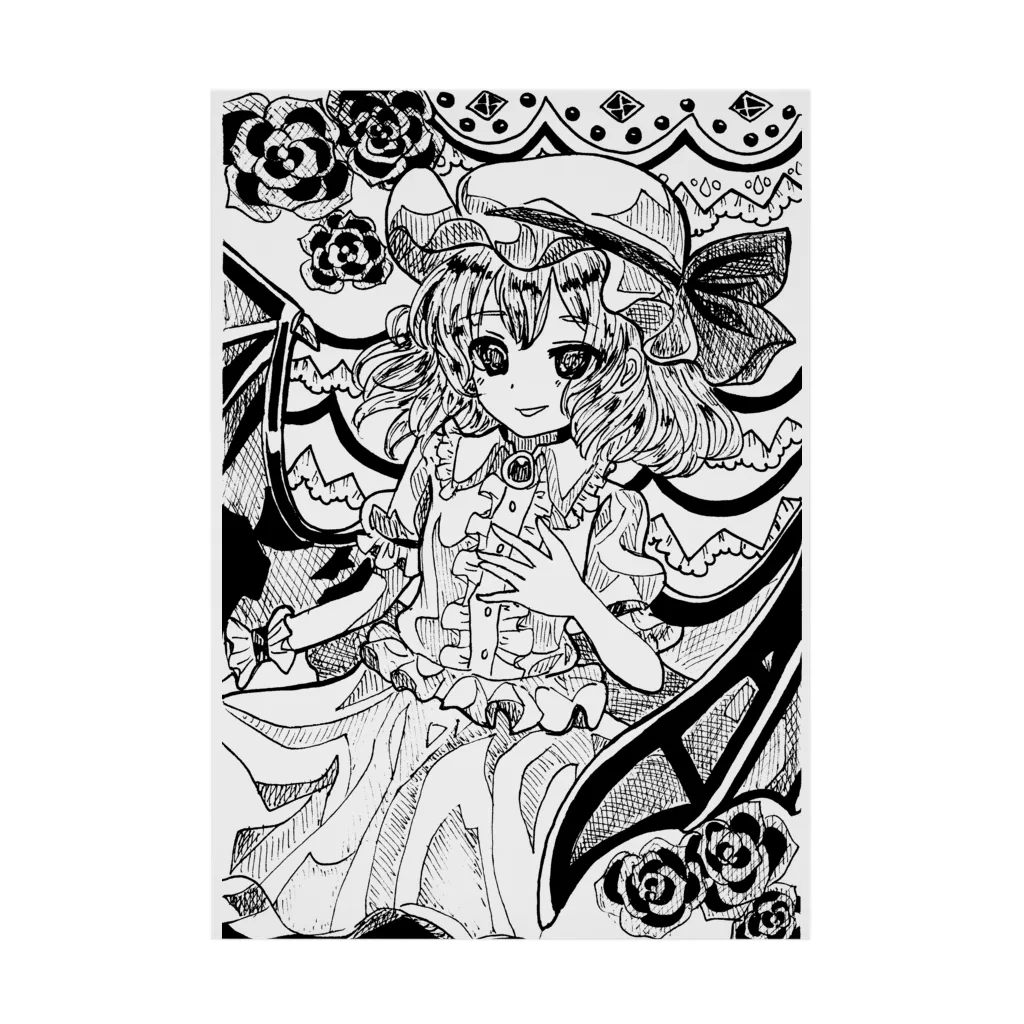 🌼*ﾟがーべらめらん*ﾟ🌼の東方projectレミリアスカーレット③ Stickable Poster