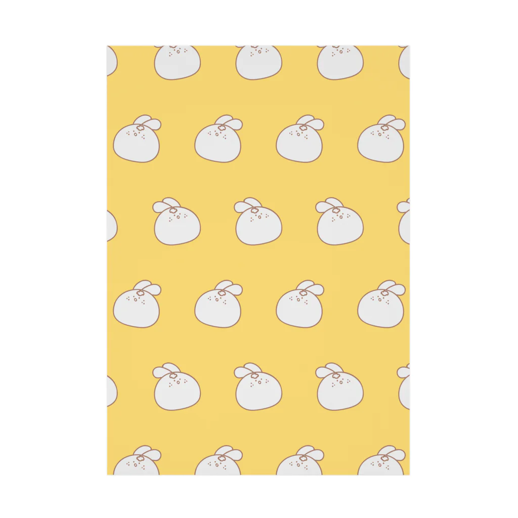 うさぎ菜園のみかんうさぎ Stickable Poster