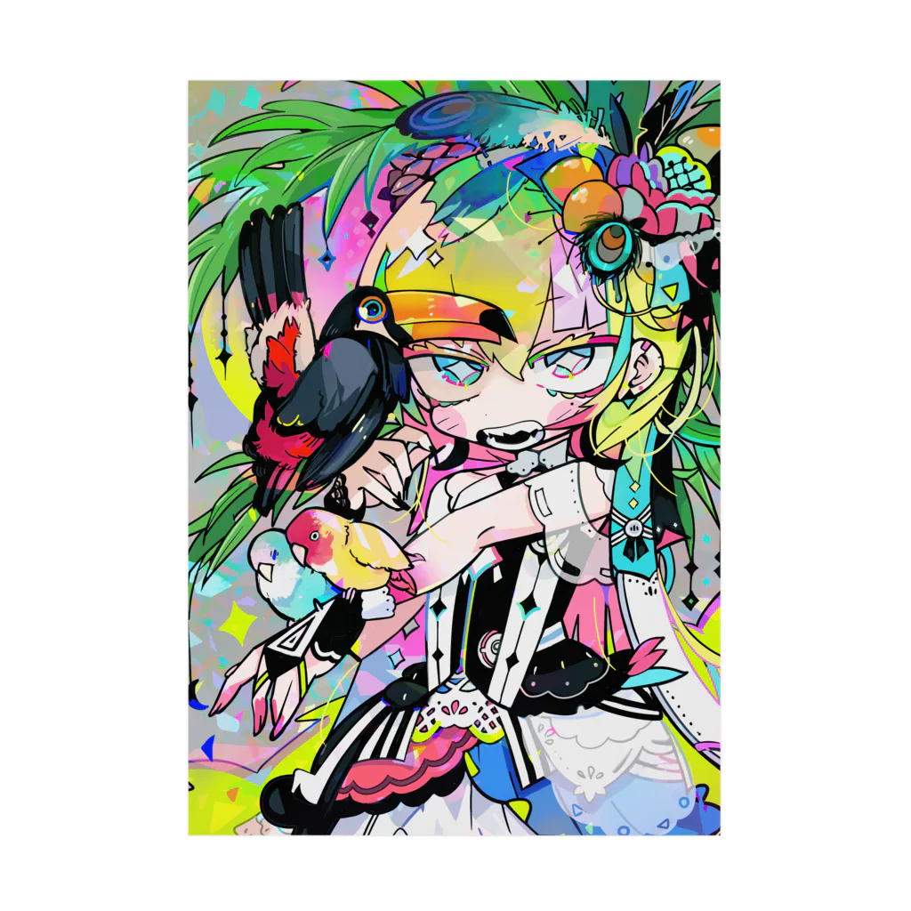 寺田てら🌈VVコラボ第二弾発売中🌈のオワゾー Stickable Poster