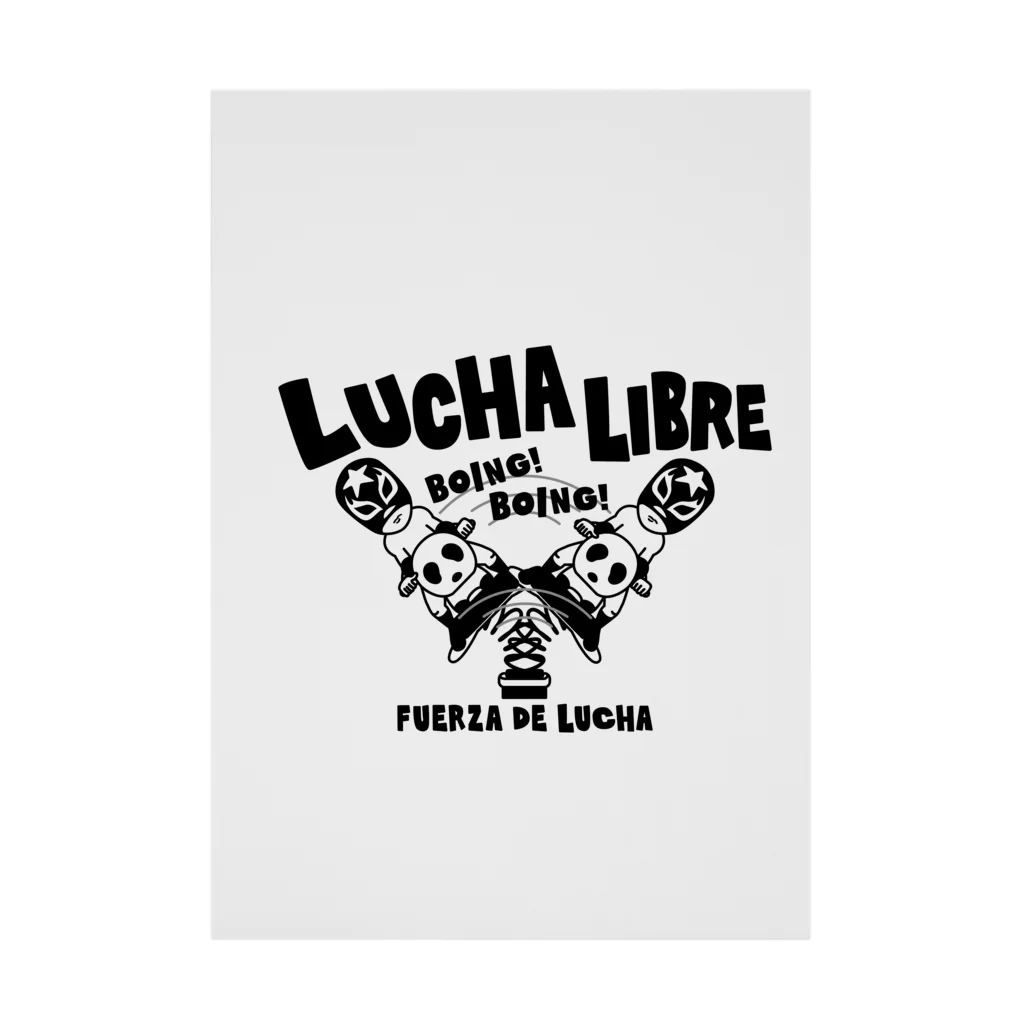 LUCHAのLUCHA LIBRE#30mono Stickable Poster