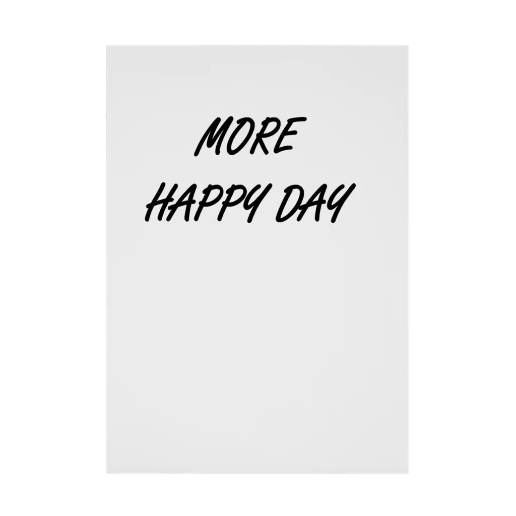 MORE HAPPY DAYのMORE HAPPY DAY 吸着ポスター