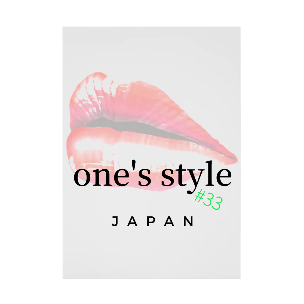onesstyle33のone's style Stickable Poster