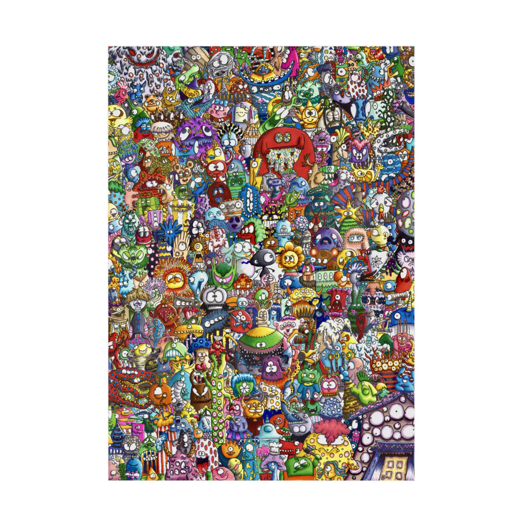 インスタントカンパニーズのモンスターズ Stickable Poster