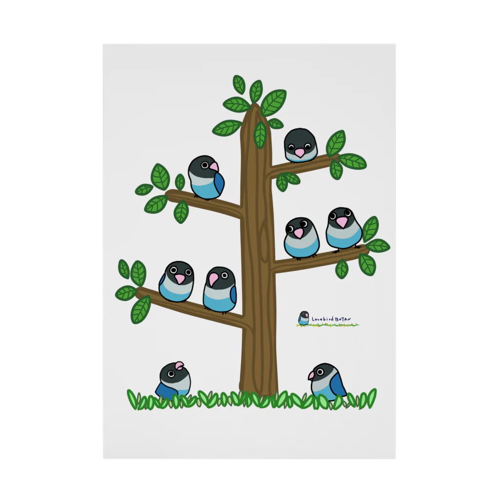 LOVEBIRD BOTANのLOVEBIRD BOTAN Tree Stickable Poster