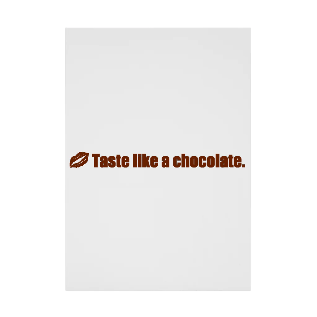 KickassのTaste like a chocolate. 吸着ポスター