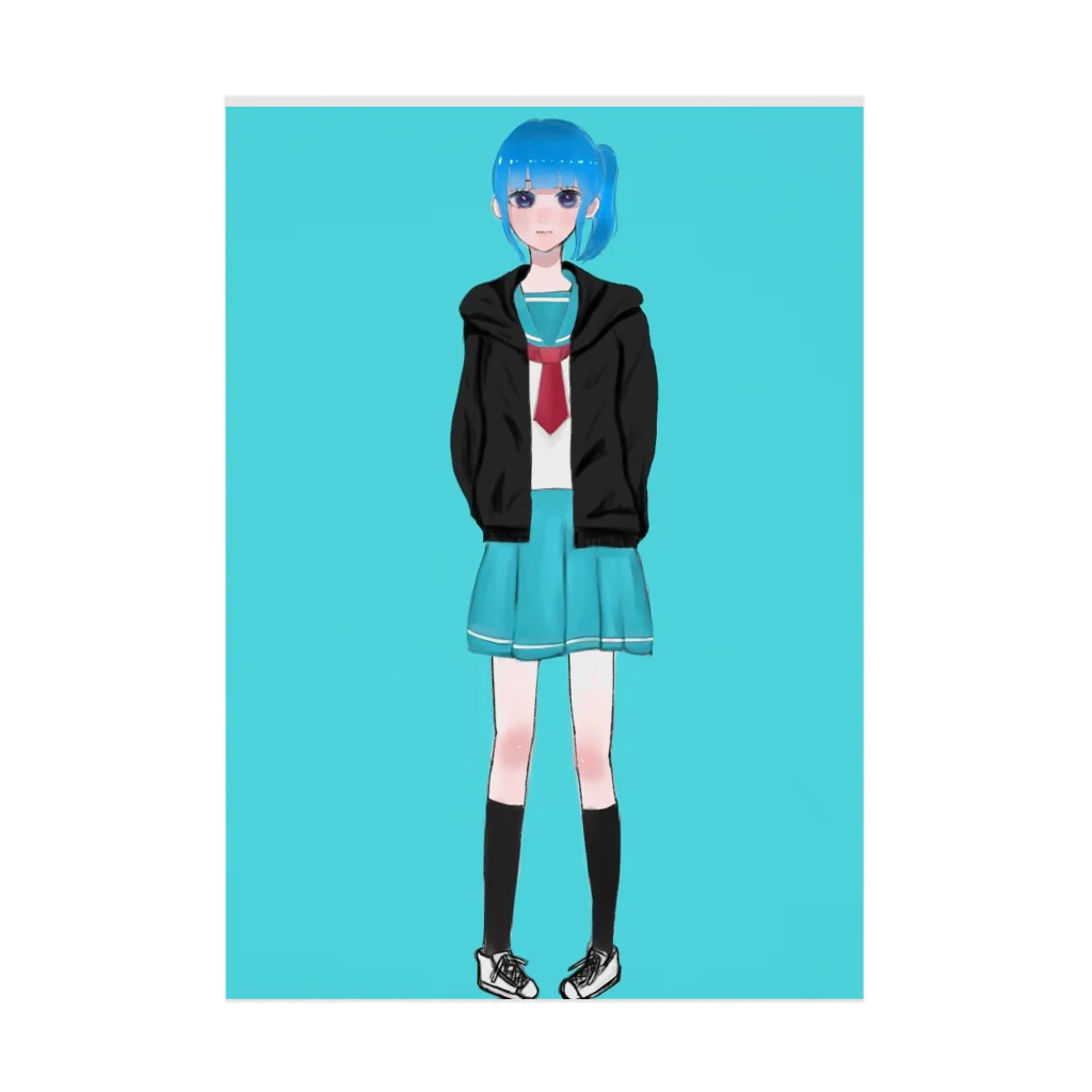 miku（公式）のみく Stickable Poster