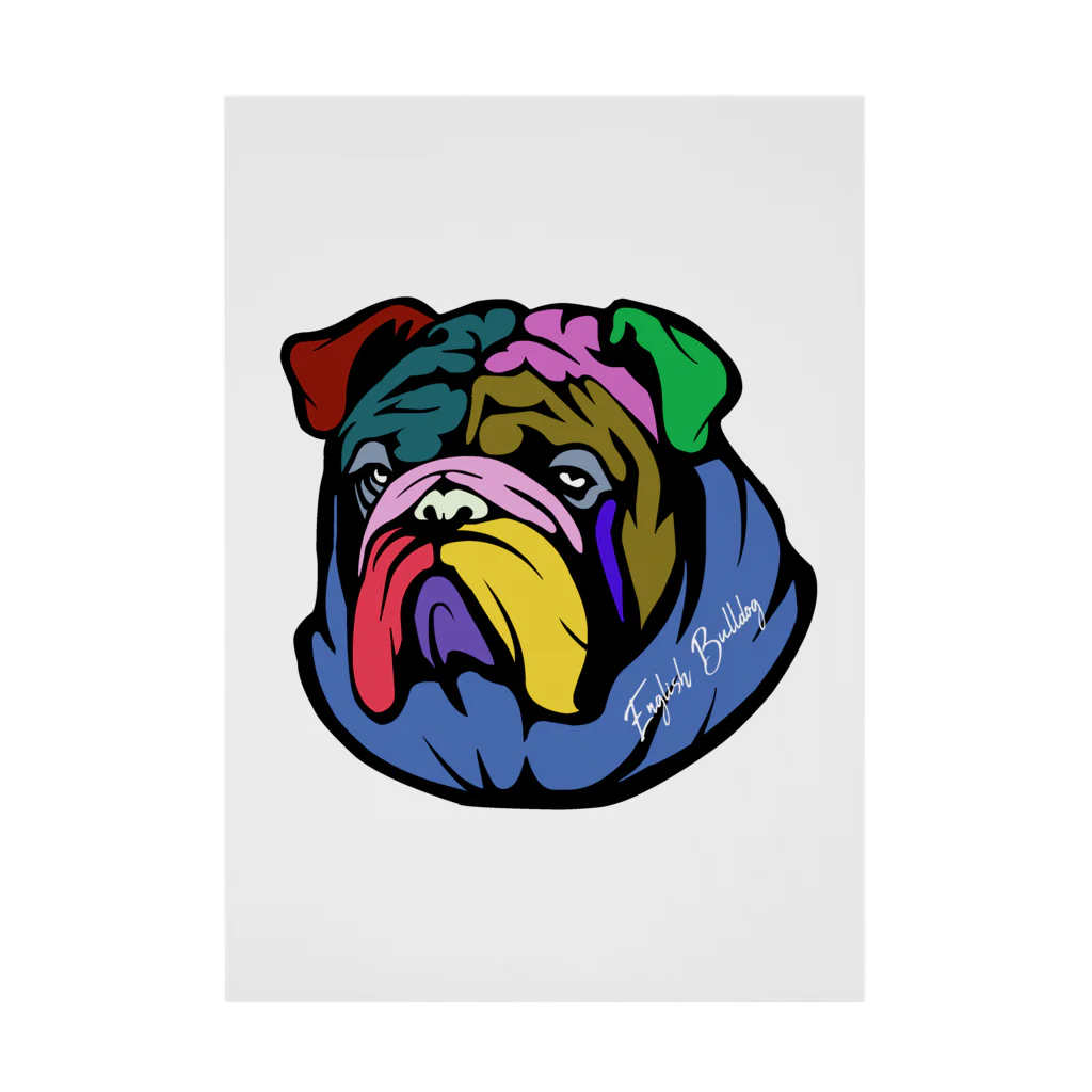 JOKERS FACTORYのBULLDOG Stickable Poster