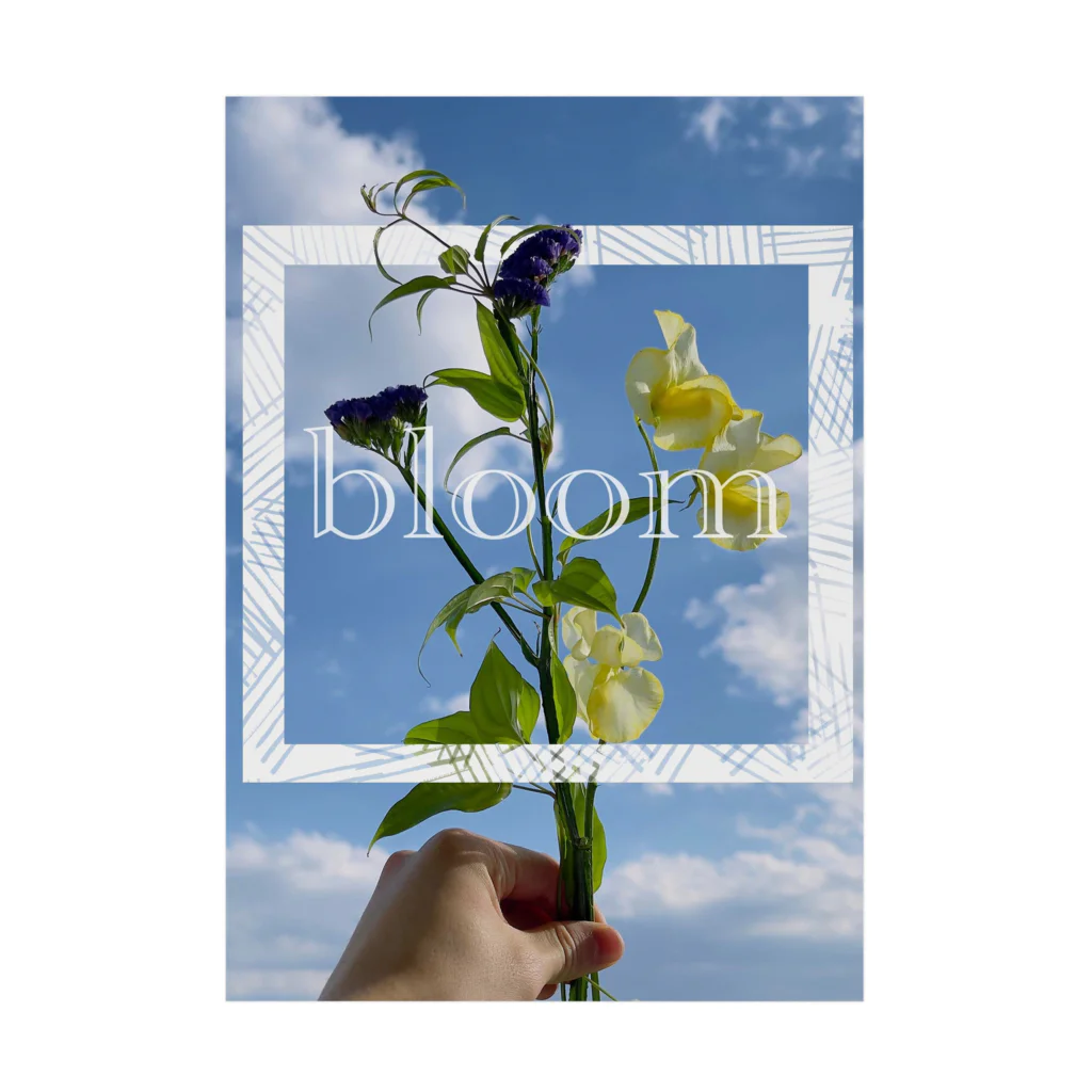 bloomのbloom sky 吸着ポスター