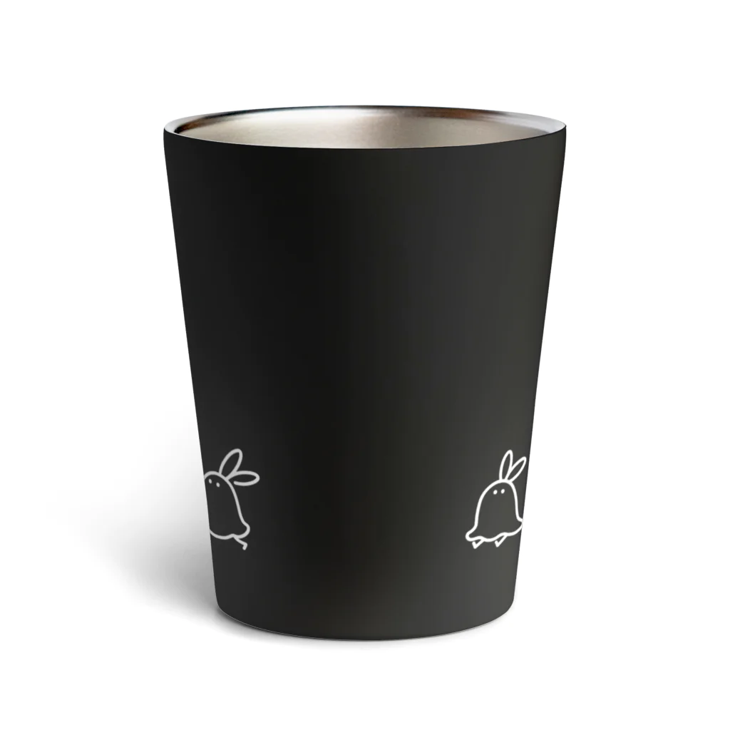 タドリの降り積もるシーツおばけちゃん Thermo Tumbler