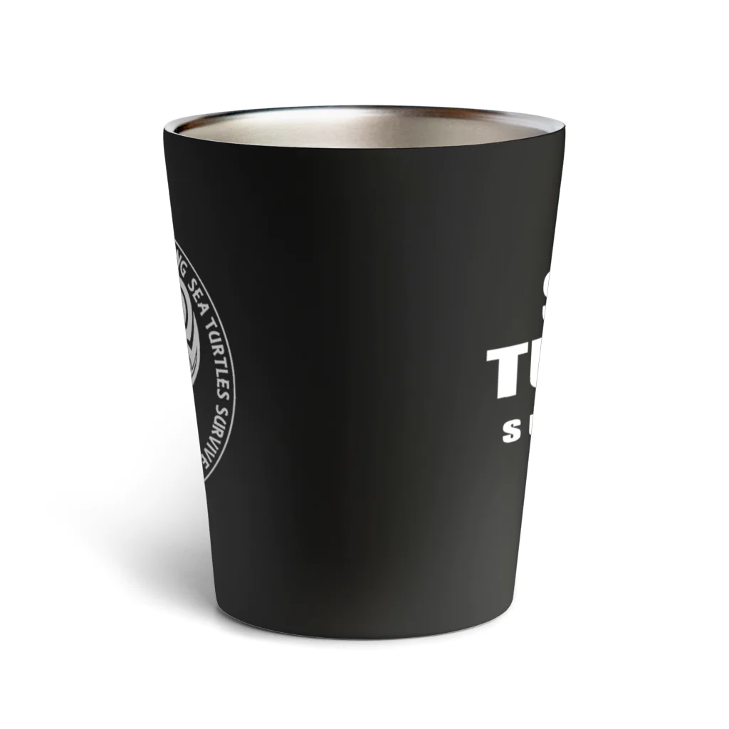 ZONICATROPICS / ゾニカトロピクスのサバイバー（ホワイト) ウミガメ ホヌ Thermo Tumbler