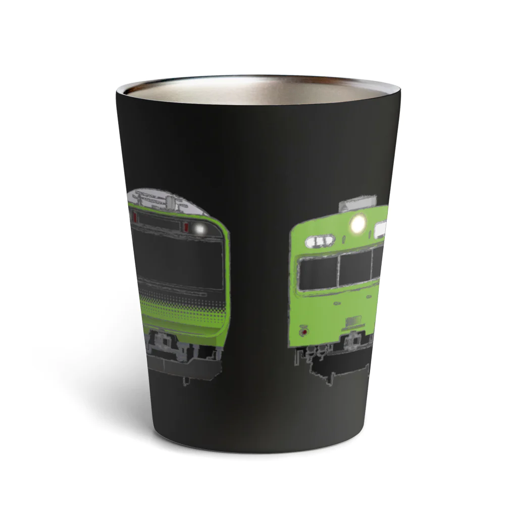 sushima_graphical_trains / SHI-DEの山手兄弟 Thermo Tumbler