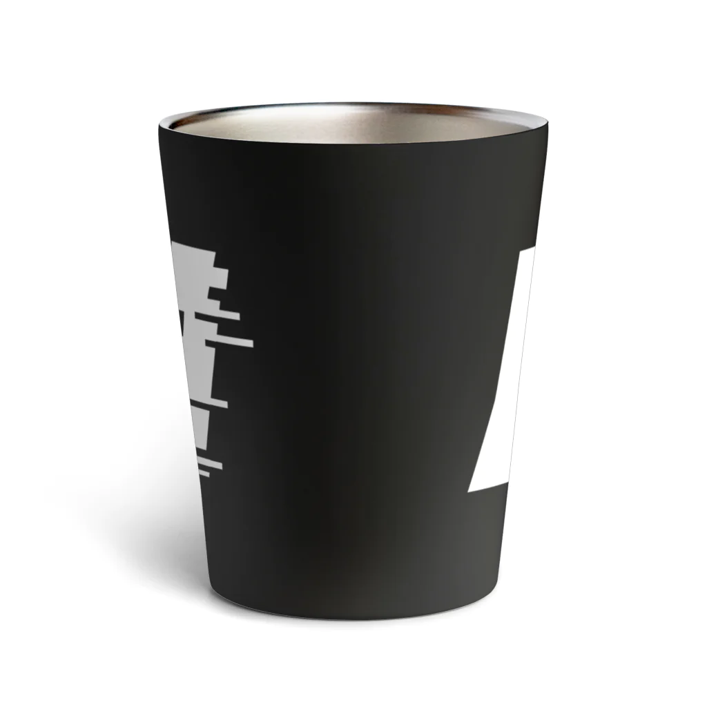 SANKAKU DESIGN STOREの光の速度で上がる尿酸値。 白 Thermo Tumbler