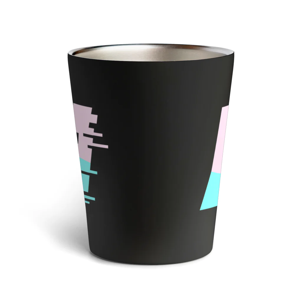 SANKAKU DESIGN STOREの光の速度で上がる尿酸値。 ネオンカラー Thermo Tumbler