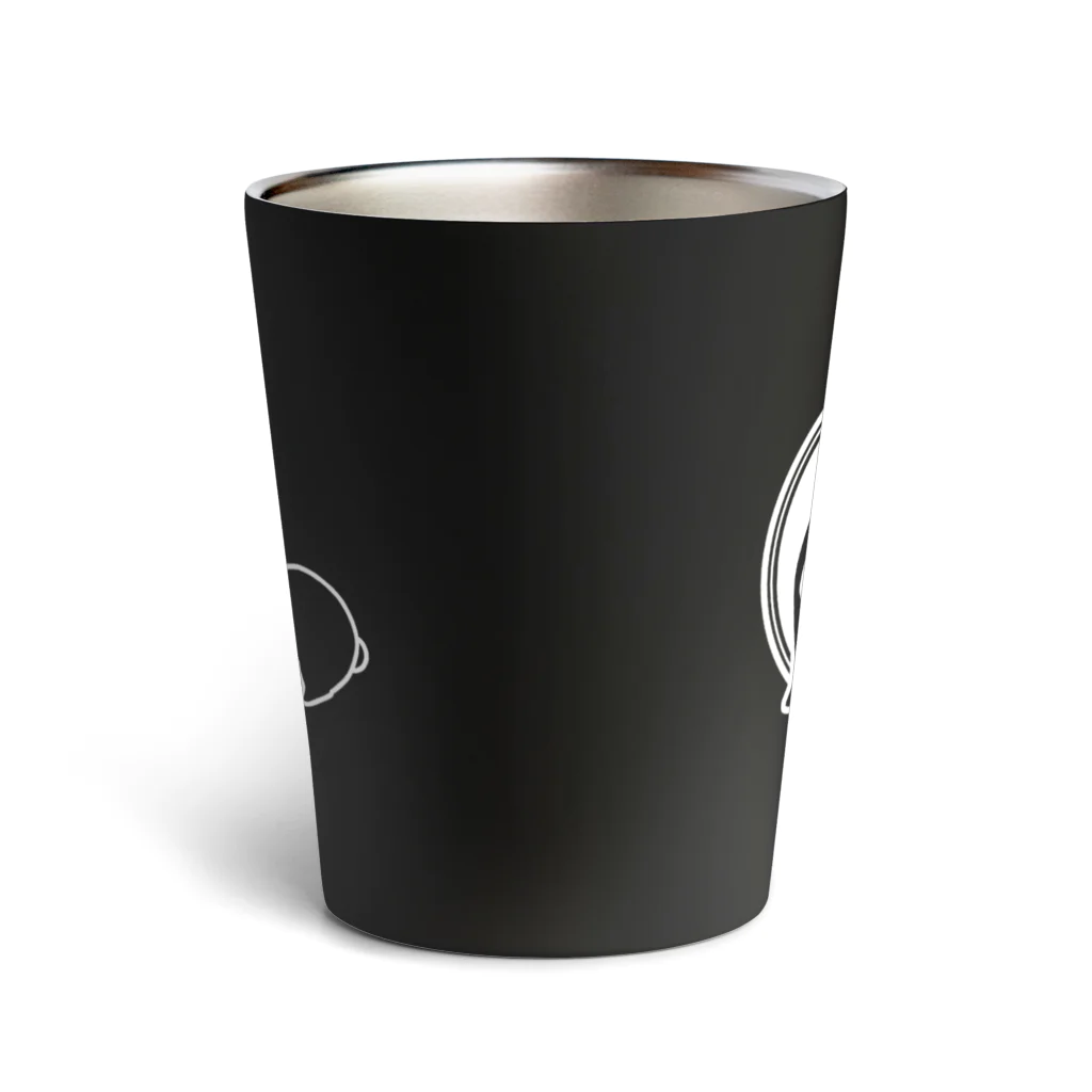 しろはなだの初めてのアジサイ ホワイト Thermo Tumbler