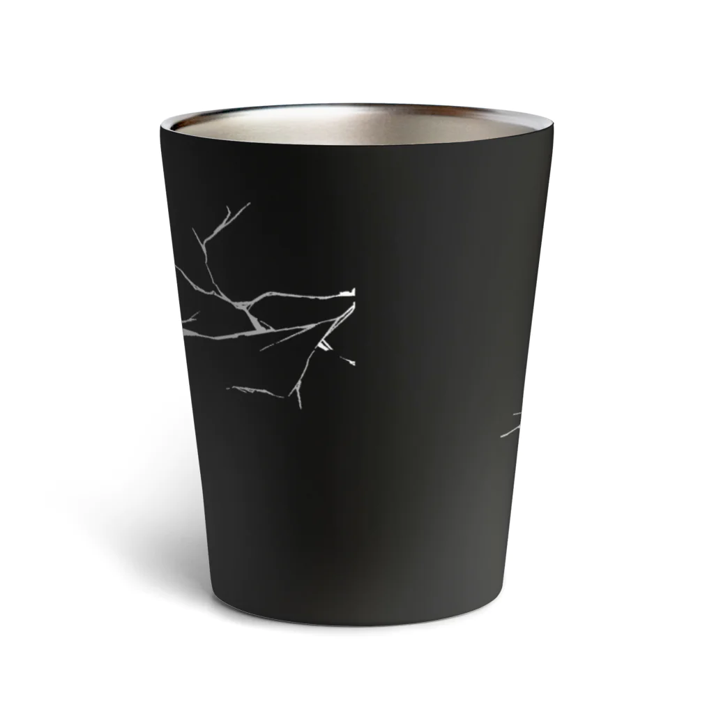 そらまめのヒビ入り Thermo Tumbler