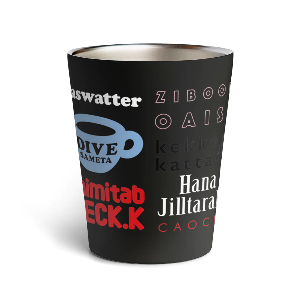 mimitabDECK.Kのロゴ・オールスターズ Thermo Tumbler