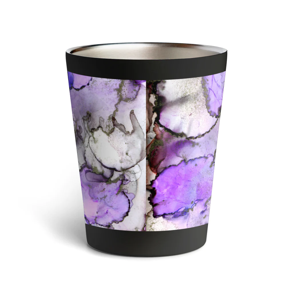 始季彩＠suzuriのVioletDream Thermo Tumbler