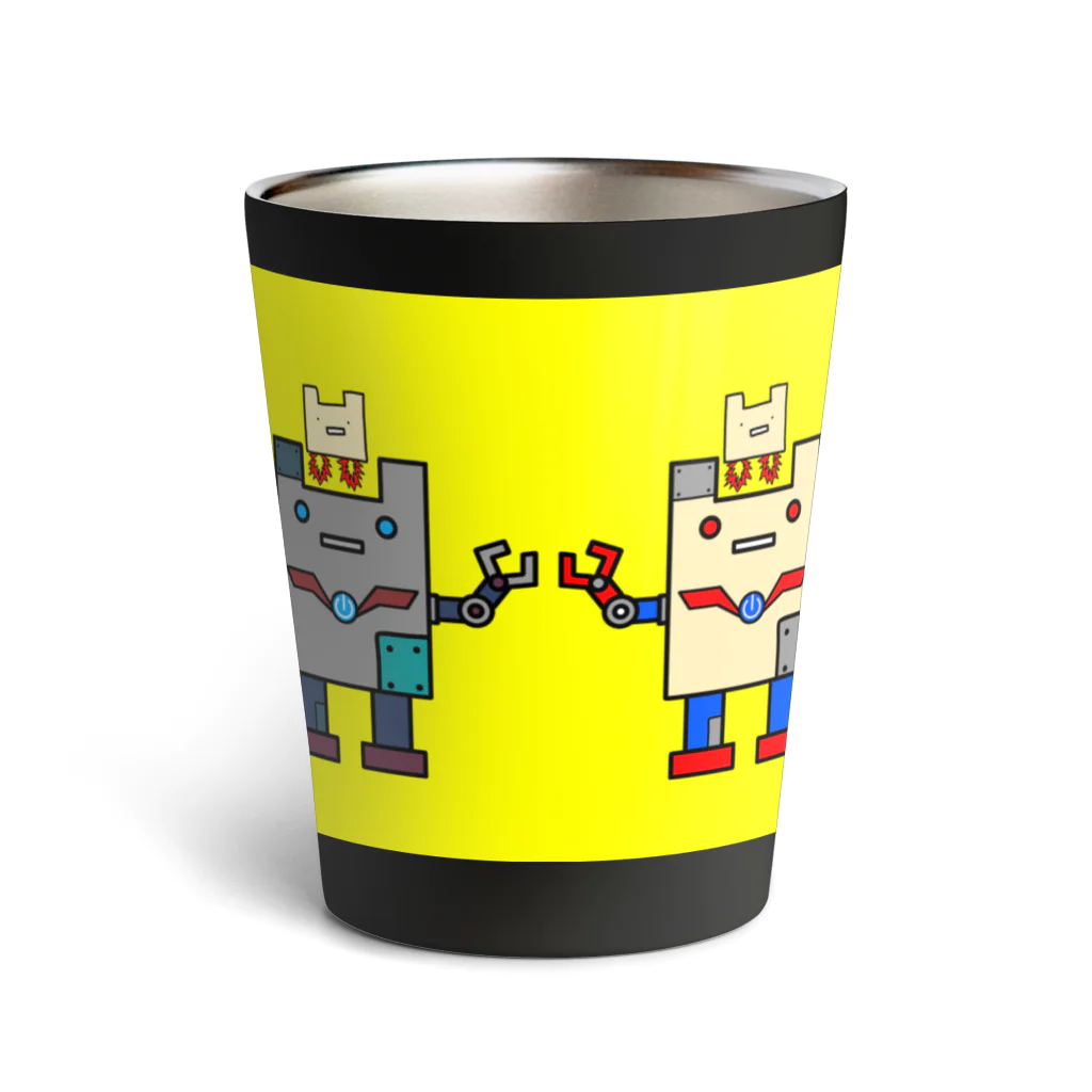 2Dうさぎの2Dうさぎ ロボタンブラー Thermo Tumbler