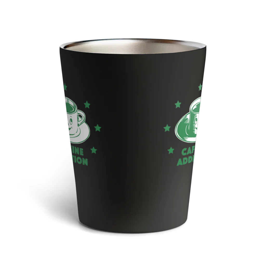 LONESOME TYPE ススのCAFFEINE ADDICTION (GREEN) Thermo Tumbler