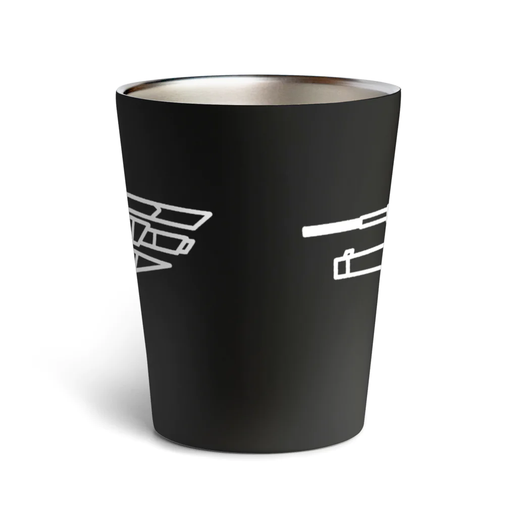 ROBOT×GIRLのMetallicHEART Thermo Tumbler