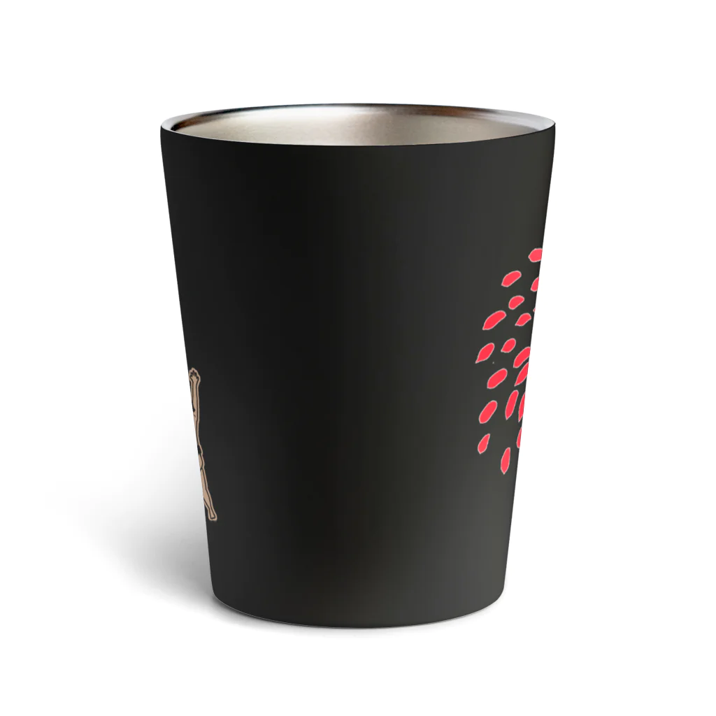 CHOSANAの力士 いつでもどこでも花火をあげる Thermo Tumbler