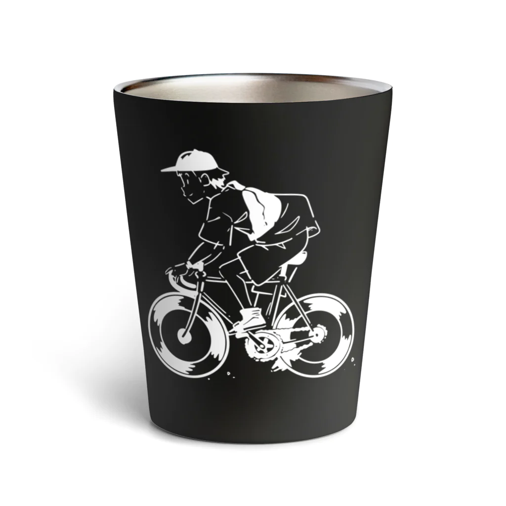 山形屋米店のピストバイクでポタリング Thermo Tumbler