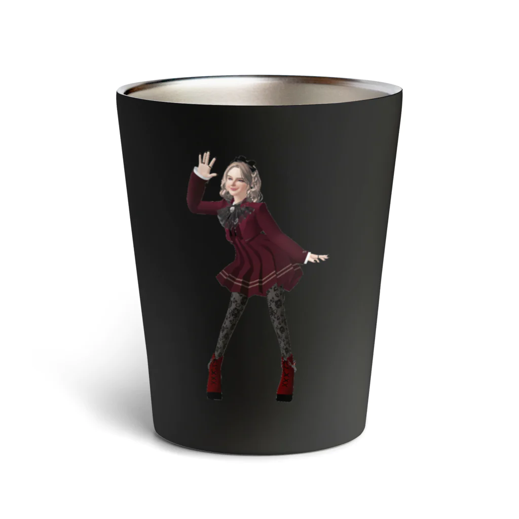 【ホラー専門店】ジルショップの紅い制服の女学生＊おしゃれ＊可愛い Thermo Tumbler