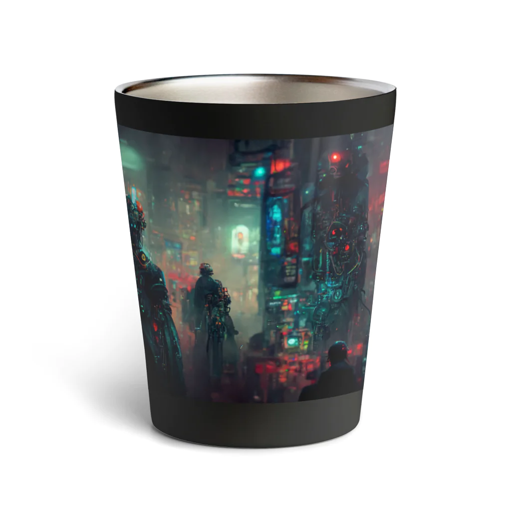 Transyのcyber&punk 2 Thermo Tumbler