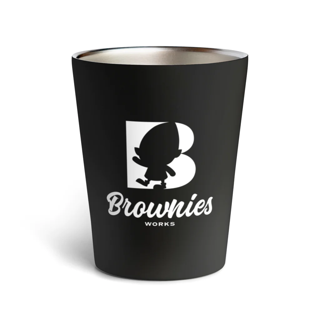 Brownies OriginalのBrowniesサーモマグ（Black） サーモタンブラー