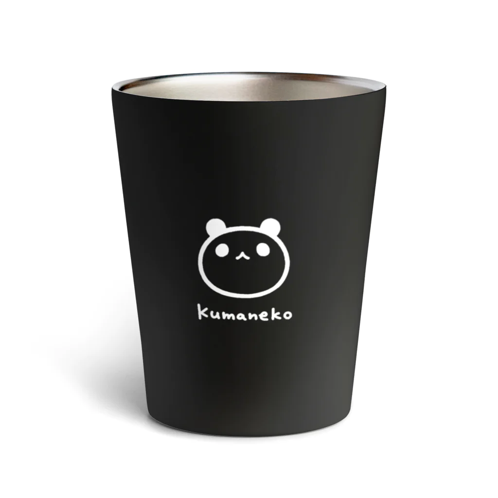 つなまよざのパンダマーク（白線） Thermo Tumbler