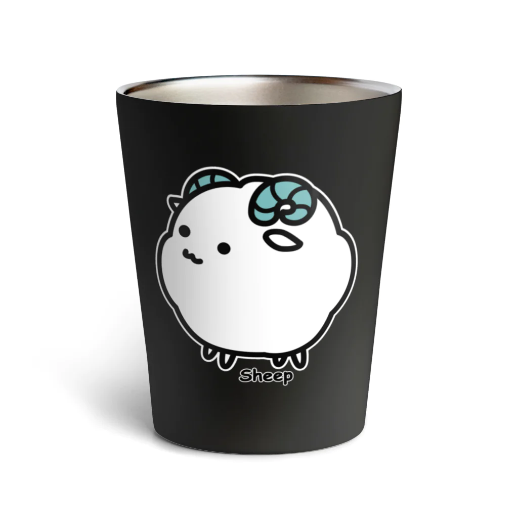 yuccoloのふわもこひつじ Thermo Tumbler