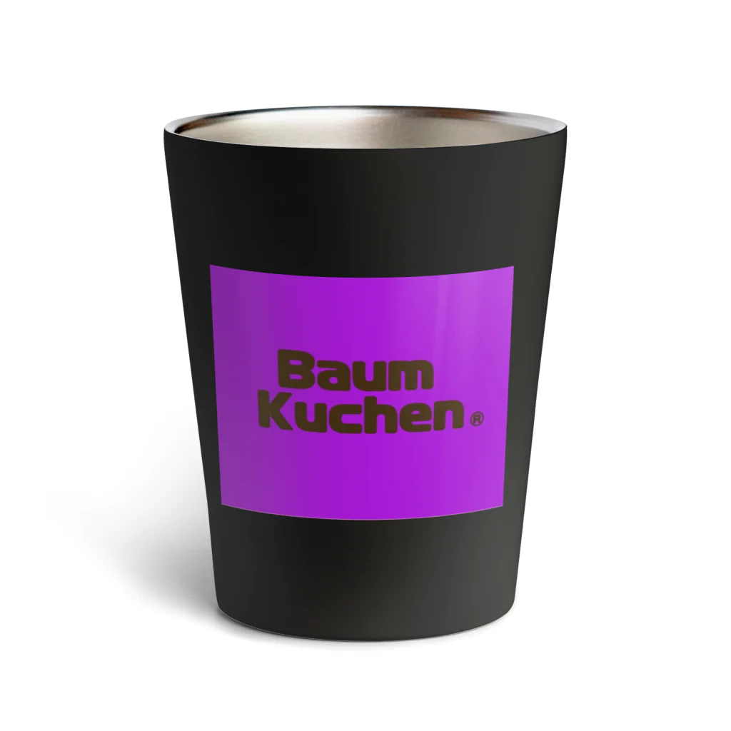 Baum Kuchen【バームクーヘン】のBaum Kuchen®︎ロゴ サーモタンブラー
