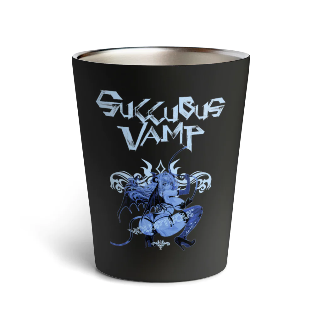 loveclonesのSUCCUBUS VAMP 0614 小悪魔 ヴォラプチュアス ブルー サーモタンブラー