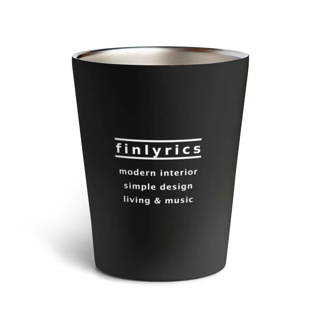 United Sweet Soul | Official Merchのfinlyrics Logo#02 Thermo Tumbler