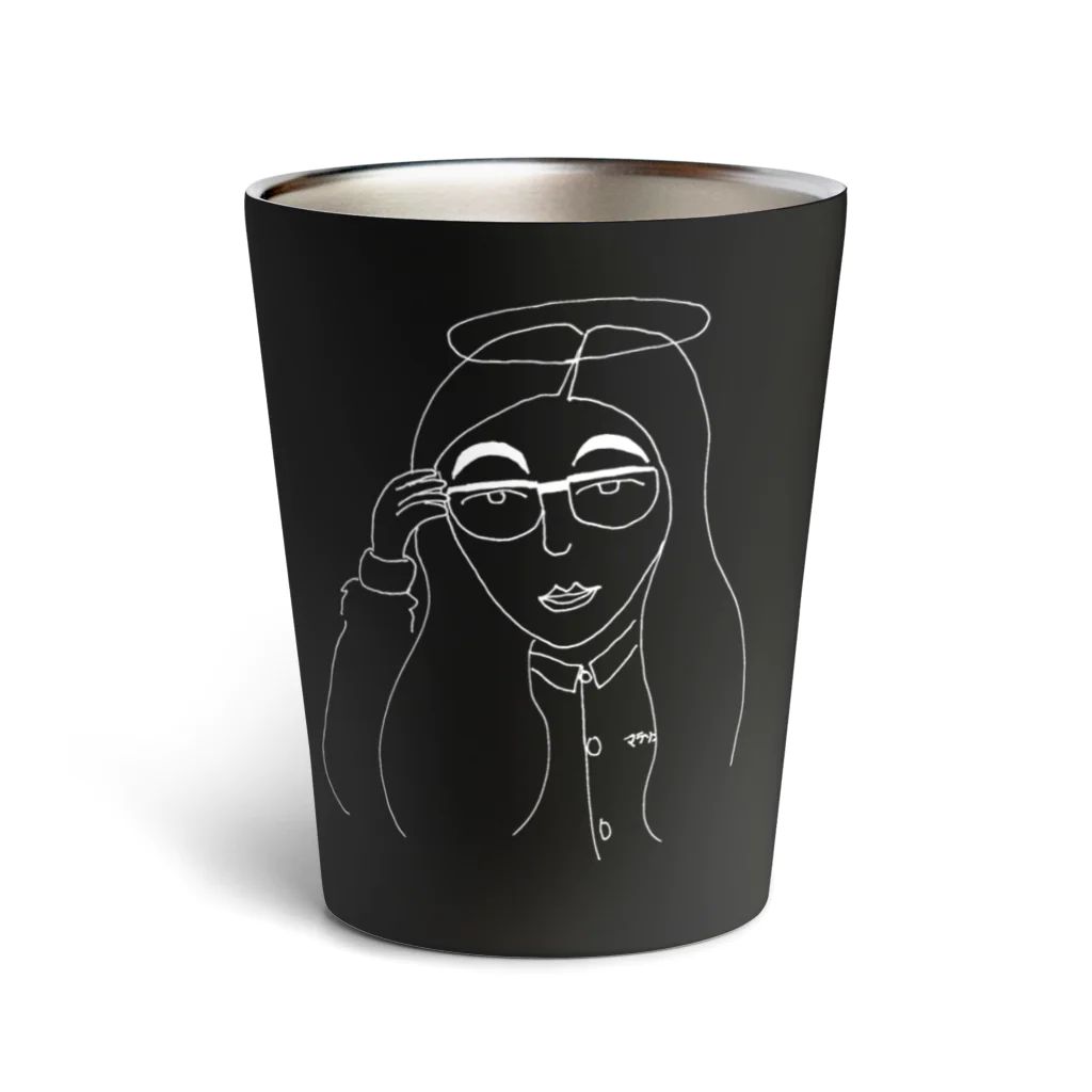 ゴッド神TVちゃんねるSHOPの神八郎 - h - Thermo Tumbler