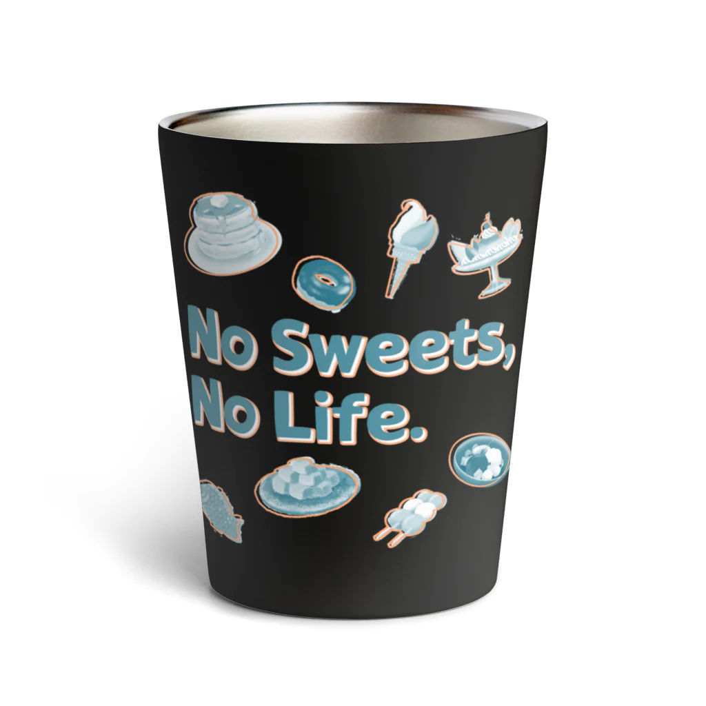 SU-KUのNo Sweets,No Life.Ⅱ Thermo Tumbler